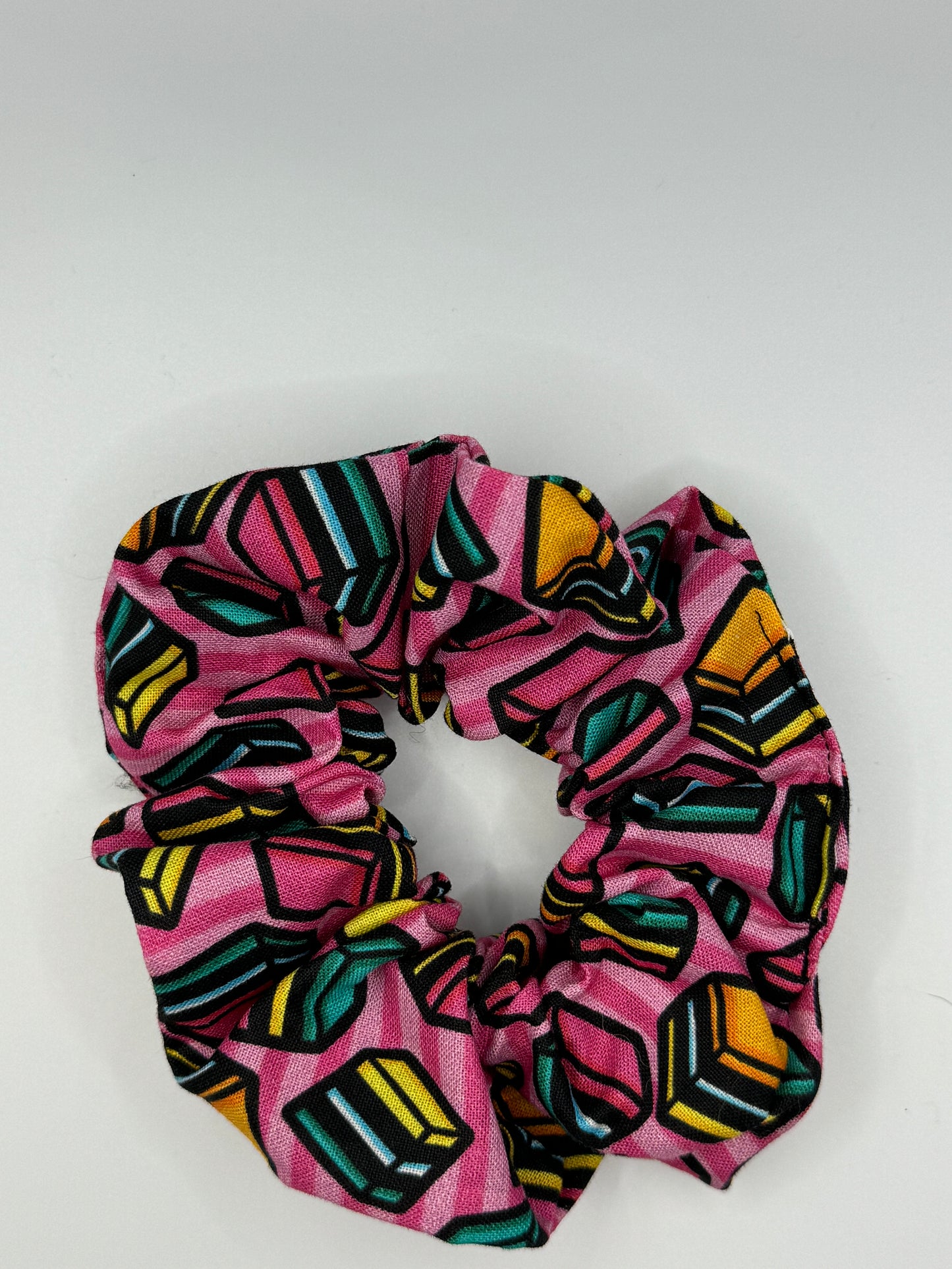 Large liquorice scrunchie