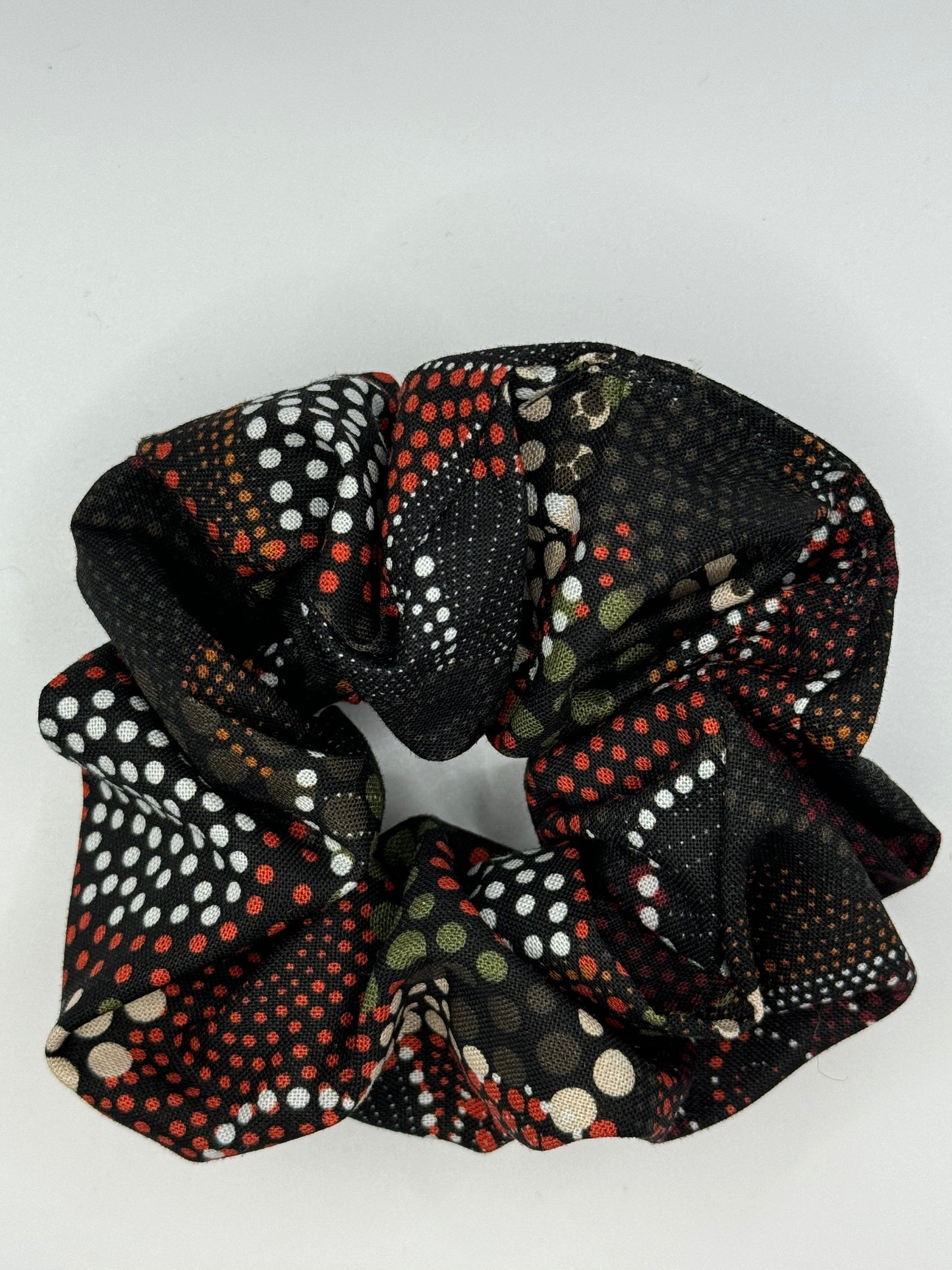 Large brown indigenous scrunchie